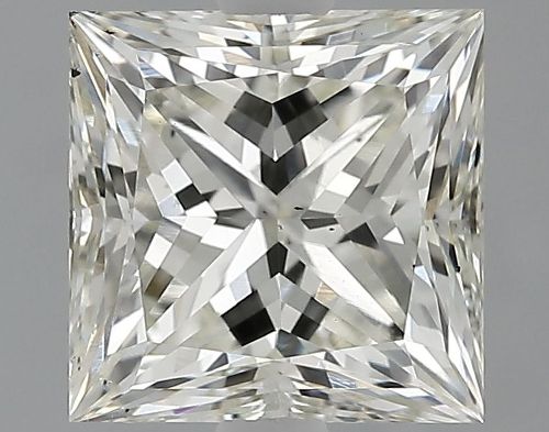 2.03ct J VS2 Rare Carat Ideal Cut Princess Lab Grown Diamond