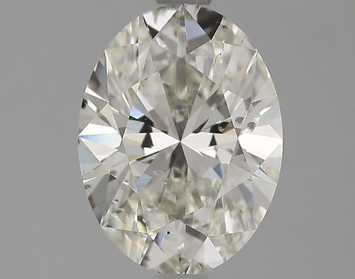 2.01ct J SI2 Rare Carat Ideal Cut Oval Lab Grown Diamond