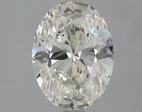 2.18ct J VS2 Rare Carat Ideal Cut Oval Lab Grown Diamond