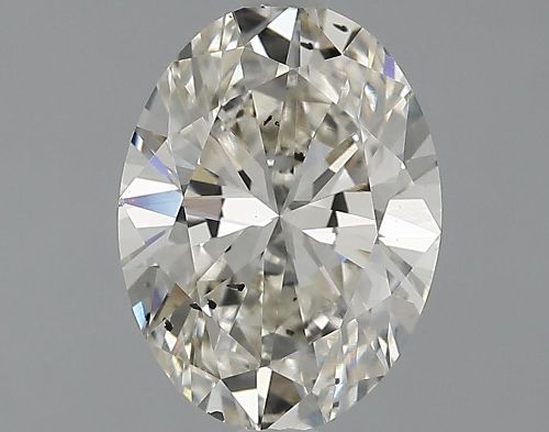 1.52ct J SI1 Rare Carat Ideal Cut Oval Lab Grown Diamond