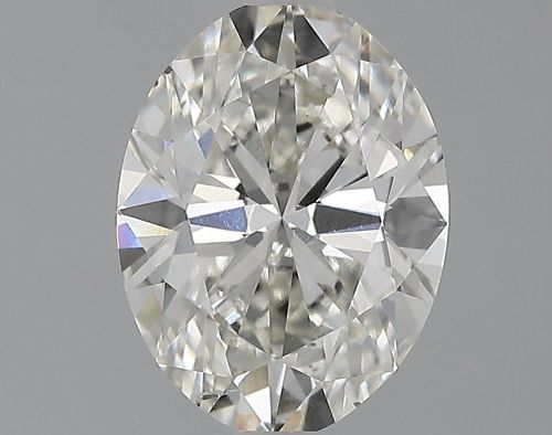 1.52ct I SI1 Rare Carat Ideal Cut Oval Lab Grown Diamond