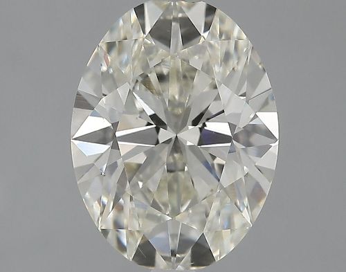 2.26ct J VS2 Rare Carat Ideal Cut Oval Lab Grown Diamond