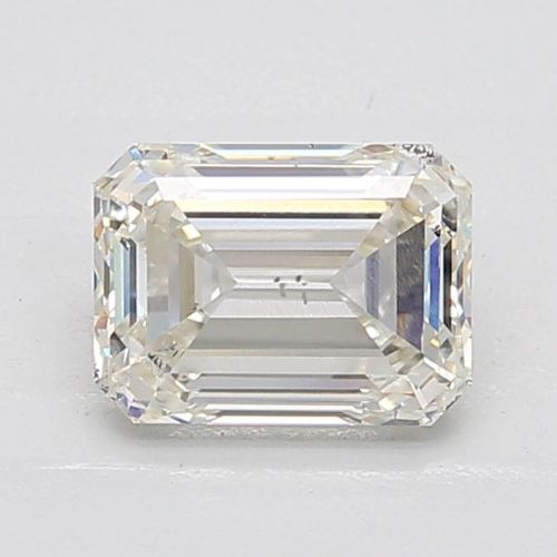 2.11ct I SI2 Excellent Cut Emerald Lab Grown Diamond