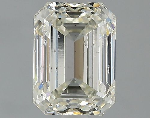 2.04ct J SI2 Excellent Cut Emerald Lab Grown Diamond