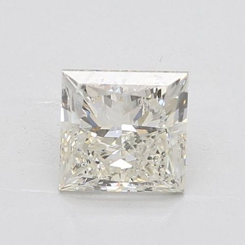 2.51ct J SI2 Rare Carat Ideal Cut Princess Lab Grown Diamond