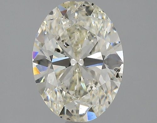 2.13ct J SI2 Rare Carat Ideal Cut Oval Lab Grown Diamond