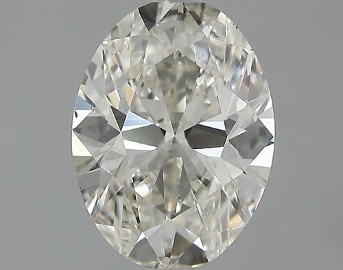 2.00ct J SI2 Rare Carat Ideal Cut Oval Lab Grown Diamond