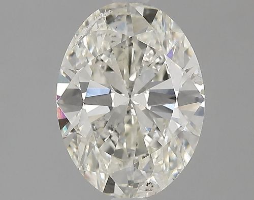 2.00ct J SI2 Rare Carat Ideal Cut Oval Lab Grown Diamond