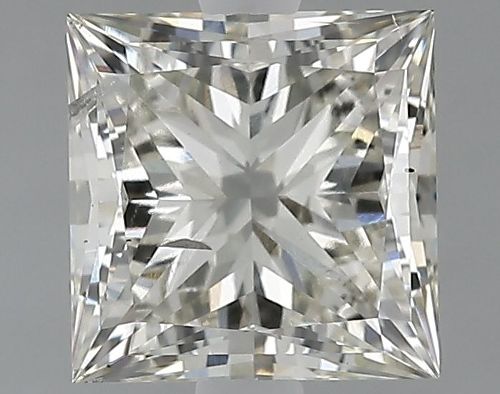 2.03ct J SI2 Rare Carat Ideal Cut Princess Lab Grown Diamond