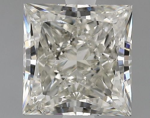 2.02ct J SI2 Very Good Cut Princess Lab Grown Diamond