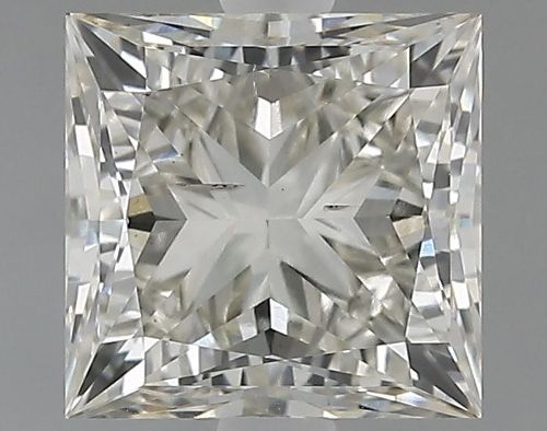 2.02ct J SI2 Rare Carat Ideal Cut Princess Lab Grown Diamond