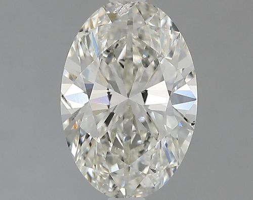 1.75ct I SI2 Rare Carat Ideal Cut Oval Lab Grown Diamond