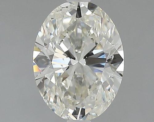 1.70ct J SI2 Rare Carat Ideal Cut Oval Lab Grown Diamond