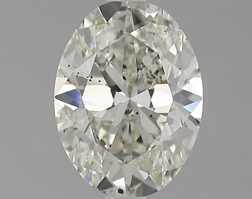 1.77ct J SI2 Rare Carat Ideal Cut Oval Lab Grown Diamond