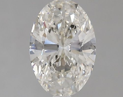 1.52ct I SI1 Rare Carat Ideal Cut Oval Lab Grown Diamond