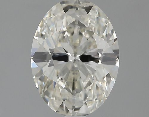 2.00ct J SI2 Rare Carat Ideal Cut Oval Lab Grown Diamond