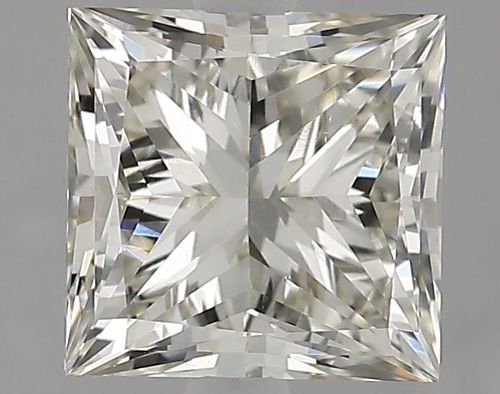 2.03ct J VS2 Very Good Cut Princess Lab Grown Diamond