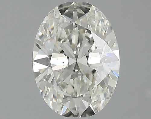 1.65ct I SI1 Rare Carat Ideal Cut Oval Lab Grown Diamond