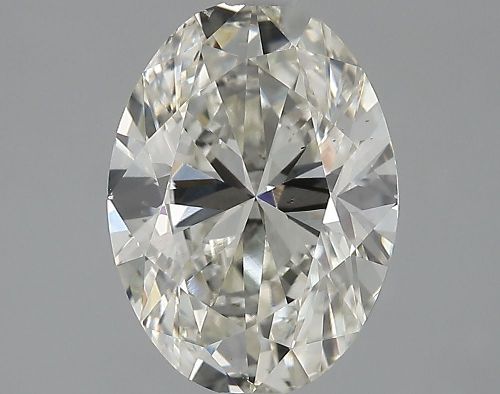 2.50ct J SI1 Rare Carat Ideal Cut Oval Lab Grown Diamond