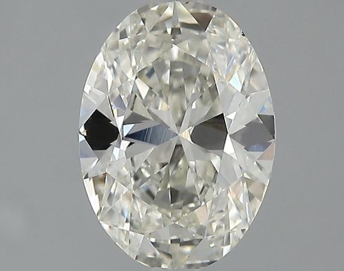 1.60ct J SI1 Rare Carat Ideal Cut Oval Lab Grown Diamond