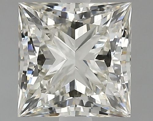 2.20ct J SI1 Rare Carat Ideal Cut Princess Lab Grown Diamond