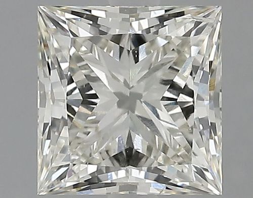 2.06ct J SI1 Rare Carat Ideal Cut Princess Lab Grown Diamond