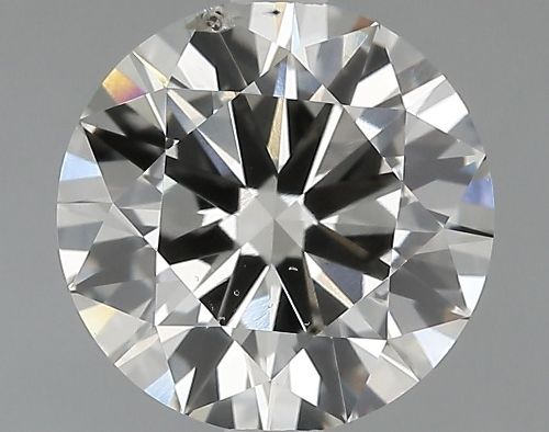 2.07ct J SI1 Excellent Cut Round Lab Grown Diamond