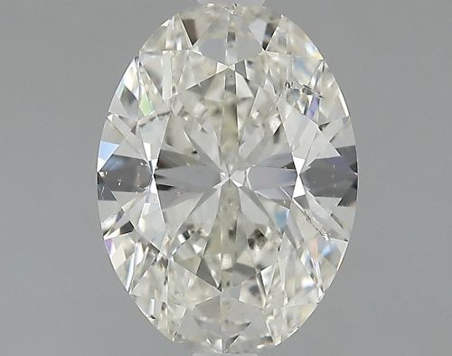 2.00ct J SI2 Rare Carat Ideal Cut Oval Lab Grown Diamond