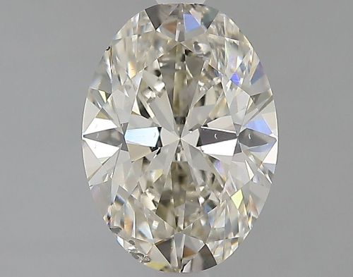 2.11ct I SI2 Rare Carat Ideal Cut Oval Lab Grown Diamond