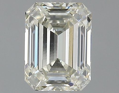 1.52ct J VS2 Rare Carat Ideal Cut Emerald Lab Grown Diamond