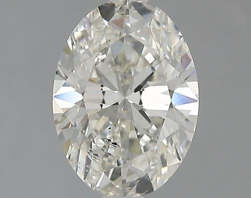 1.51ct I SI2 Rare Carat Ideal Cut Oval Lab Grown Diamond