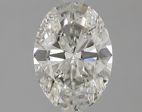 1.75ct I SI2 Rare Carat Ideal Cut Oval Lab Grown Diamond