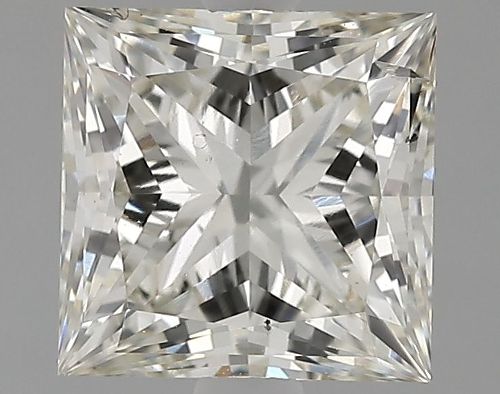 2.05ct J SI1 Rare Carat Ideal Cut Princess Lab Grown Diamond