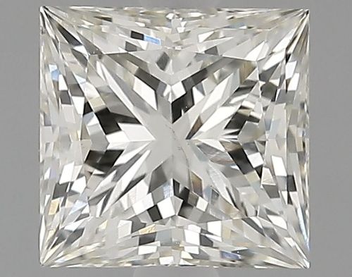 1.52ct J SI1 Rare Carat Ideal Cut Princess Lab Grown Diamond