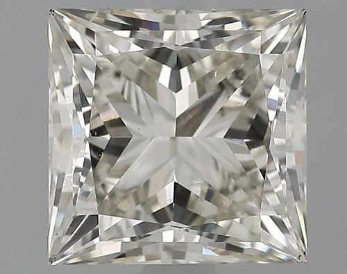 2.14ct J SI1 Rare Carat Ideal Cut Princess Lab Grown Diamond