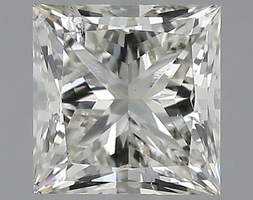 2.00ct J SI2 Rare Carat Ideal Cut Princess Lab Grown Diamond