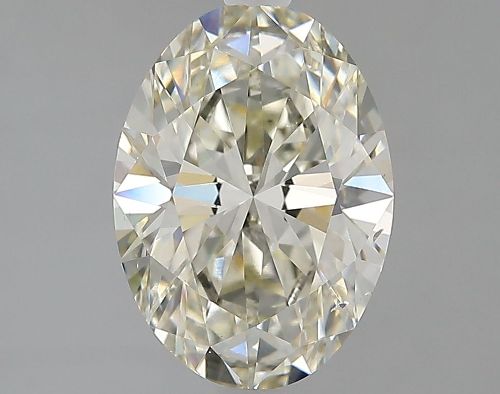 2.70ct J VS2 Rare Carat Ideal Cut Oval Lab Grown Diamond