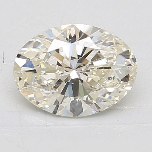 2.01ct J SI2 Rare Carat Ideal Cut Oval Lab Grown Diamond