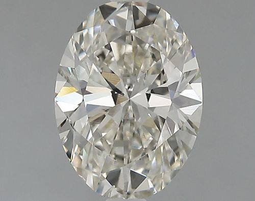 1.71ct J SI1 Rare Carat Ideal Cut Oval Lab Grown Diamond