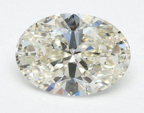 1.77ct J SI1 Rare Carat Ideal Cut Oval Lab Grown Diamond