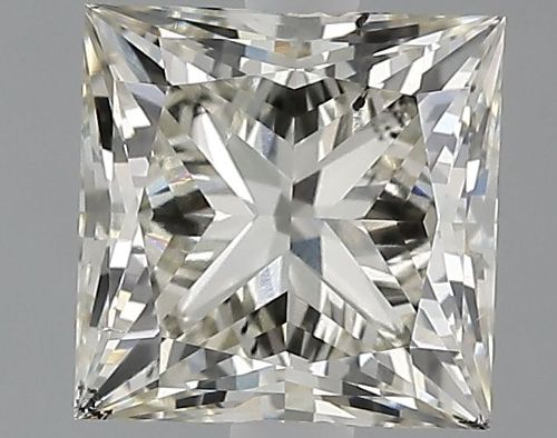 2.10ct J SI1 Rare Carat Ideal Cut Princess Lab Grown Diamond