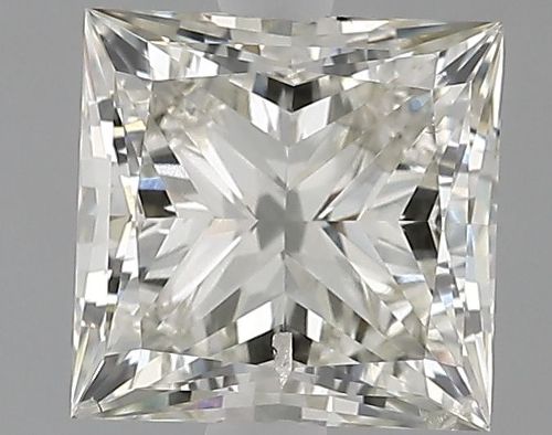 2.02ct J SI2 Rare Carat Ideal Cut Princess Lab Grown Diamond