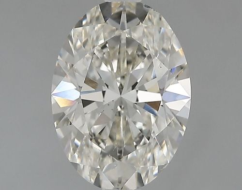 1.60ct J SI1 Rare Carat Ideal Cut Oval Lab Grown Diamond