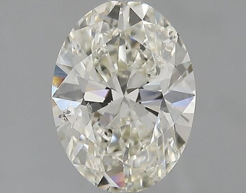 2.00ct J SI2 Rare Carat Ideal Cut Oval Lab Grown Diamond