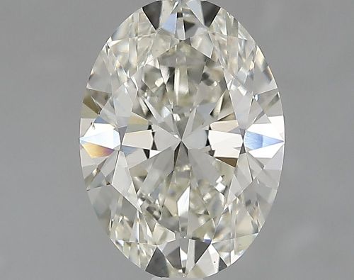 2.10ct J VS2 Rare Carat Ideal Cut Oval Lab Grown Diamond