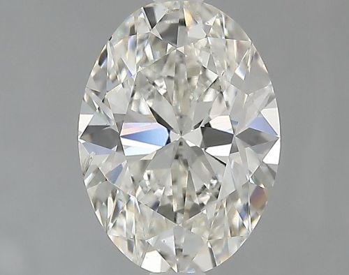 1.74ct I SI1 Rare Carat Ideal Cut Oval Lab Grown Diamond