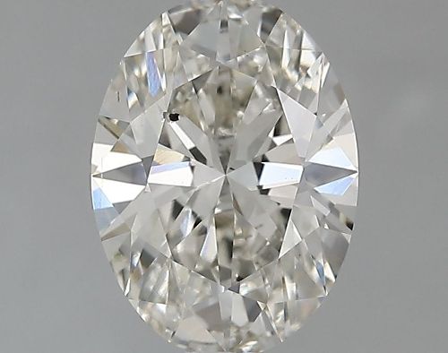 1.50ct I SI1 Rare Carat Ideal Cut Oval Lab Grown Diamond