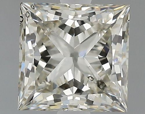 1.71ct J SI1 Rare Carat Ideal Cut Princess Lab Grown Diamond