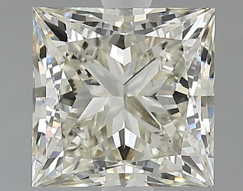 2.06ct J VS2 Rare Carat Ideal Cut Princess Lab Grown Diamond