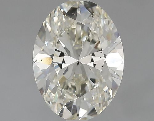 2.51ct J VS2 Rare Carat Ideal Cut Oval Lab Grown Diamond